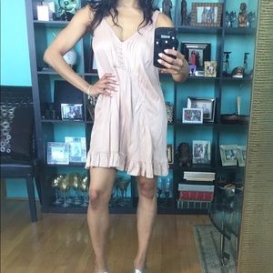Zara  pink slip dress